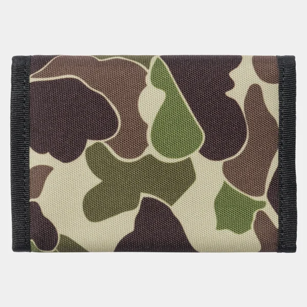 Carhartt WIP Alec Wallet Camo Duck, Green Fashion