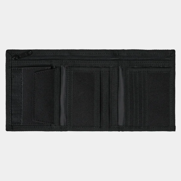 Carhartt WIP Alec Wallet Black Clearance