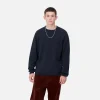 Carhartt WIP Alten Sweater Air Force Blue Heather Hot