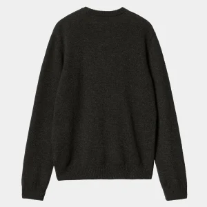 Carhartt WIP Alten Sweater Black Heather Best Sale