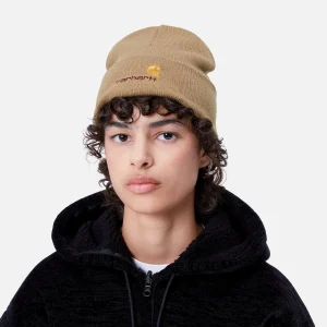 Carhartt WIP American Script Beanie Peanut Store