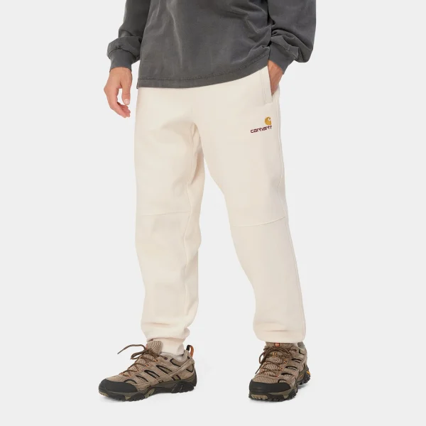 Carhartt WIP American Script Jogging Pant Natural Cheap