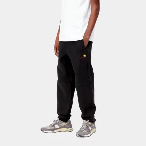 Carhartt WIP American Script Jogging Pant Black Cheap