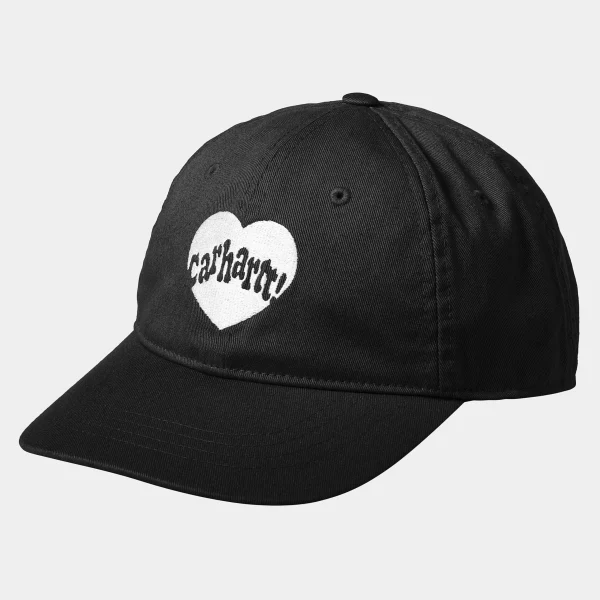 Carhartt WIP Amour Cap Black / White Clearance