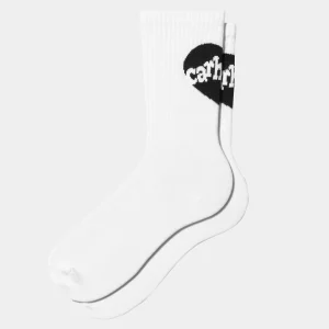 Carhartt WIP Amour Socks White / Black Cheap