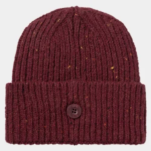 Carhartt WIP Anglistic Beanie Speckled Malbec Clearance