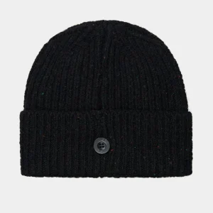 Carhartt WIP Anglistic Beanie Speckled Black New