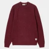 Carhartt WIP Anglistic Sweater Speckled Malbec Fashion