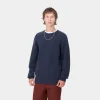 Carhartt WIP Anglistic Sweater Speckled Air Force Blue Best