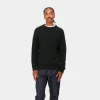 Carhartt WIP Anglistic Sweater Speckled Black Cheap