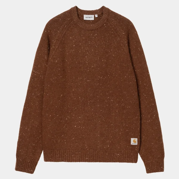 Carhartt WIP Anglistic Sweater Speckled Offroad Flash Sale