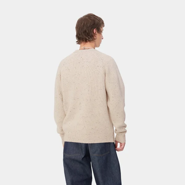 Carhartt WIP Anglistic Sweater Speckled Moonbeam Fashion