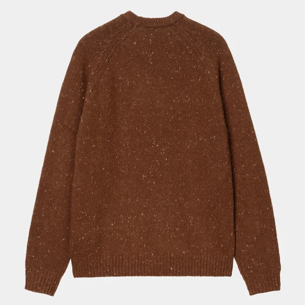 Carhartt WIP Anglistic Sweater Speckled Offroad Flash Sale