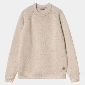 Carhartt WIP Anglistic Sweater Speckled Moonbeam Fashion