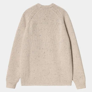 Carhartt WIP Anglistic Sweater Speckled Moonbeam Fashion