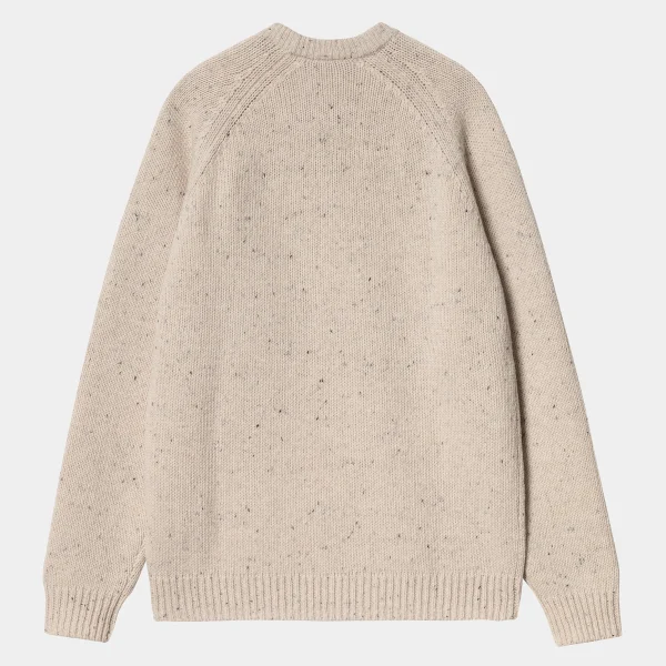 Carhartt WIP Anglistic Sweater Speckled Moonbeam Fashion