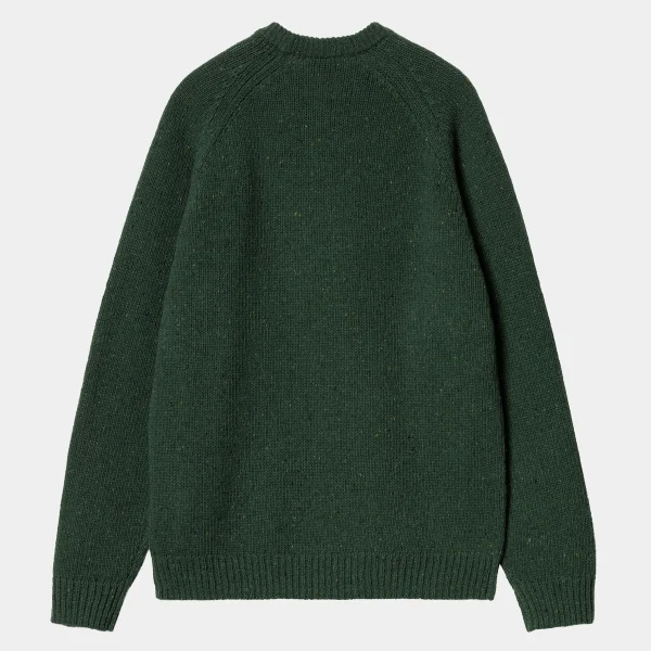 Carhartt WIP Anglistic Sweater Speckled Sycamore Tree Cheap