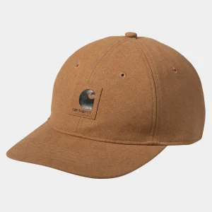 Carhartt WIP Artificial Suede Cap Hamilton Brown Flash Sale