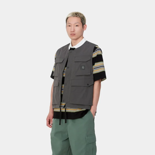 Carhartt WIP Balto Vest Graphite Flash Sale