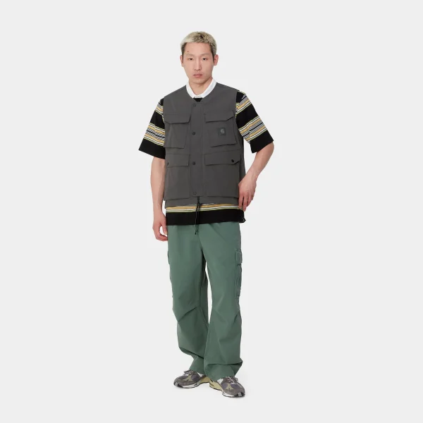 Carhartt WIP Balto Vest Graphite Flash Sale