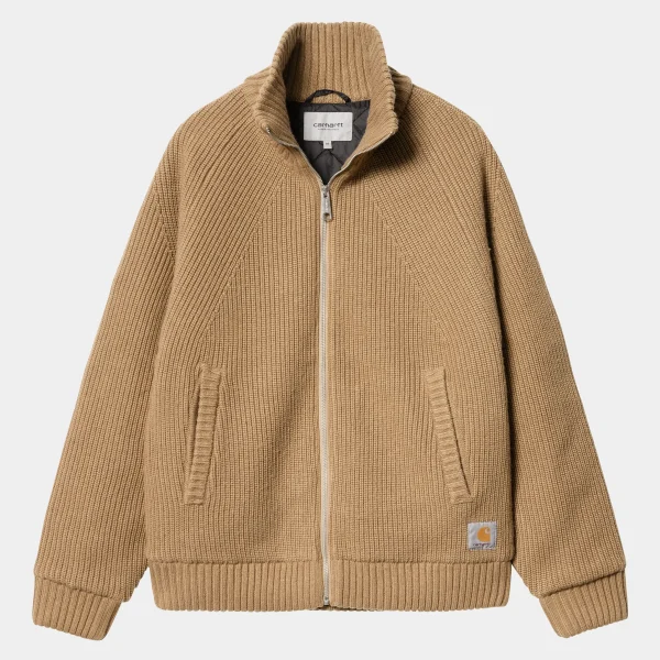 Carhartt WIP Banley Sweater Jacket Peanut Fashion