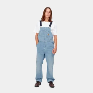 Carhartt WIP Bib Overall Blue Flash Sale