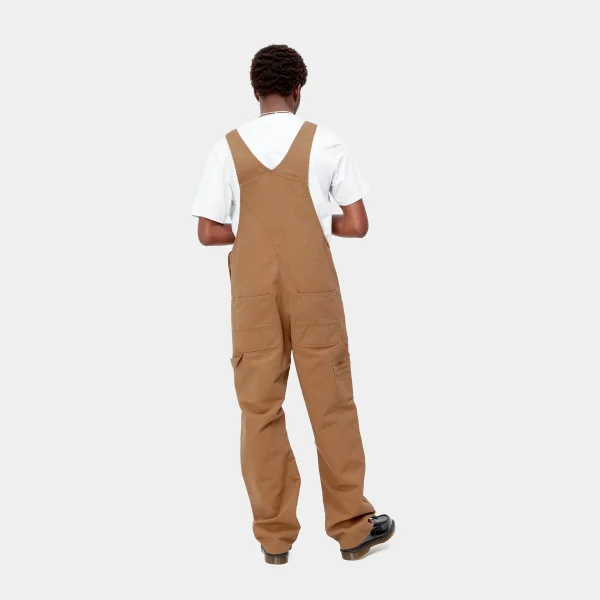 Carhartt WIP Bib Overall Hamilton Brown Sale