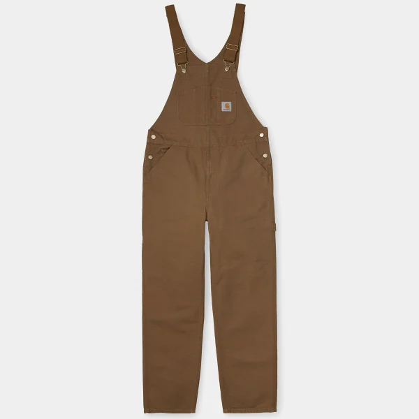 Carhartt WIP Bib Overall Hamilton Brown Sale