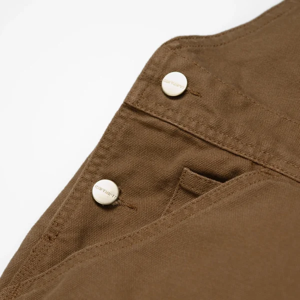 Carhartt WIP Bib Overall Hamilton Brown Sale