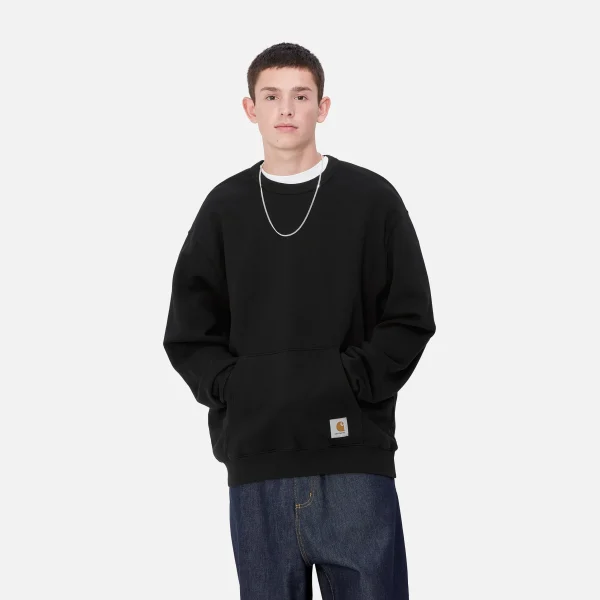 Carhartt WIP Billy Sweat Black Cheap