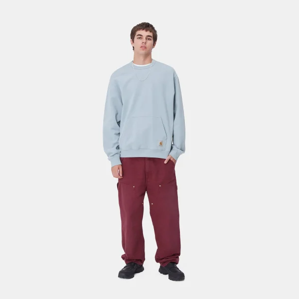 Carhartt WIP Billy Sweat Misty Sky Online