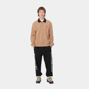 Carhartt WIP Body Of Work Sweat Pant Black / White Flash Sale