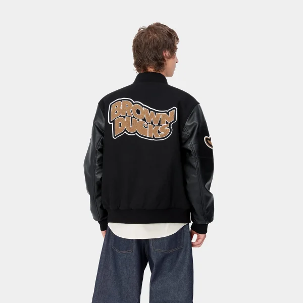 Carhartt WIP Brown Ducks Bomber Black / Black Best