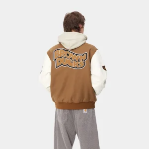 Carhartt WIP Brown Ducks Bomber Hamilton Brown / Wax Best Sale