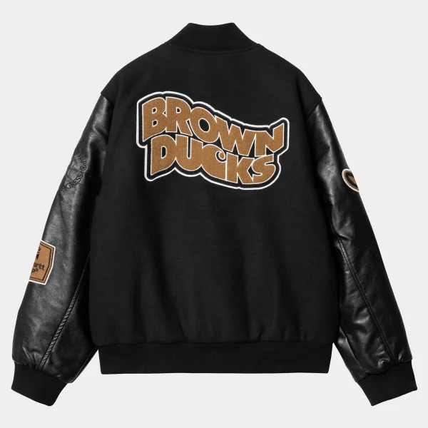 Carhartt WIP Brown Ducks Bomber Black / Black Best