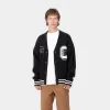 Carhartt WIP Brown Ducks Cardigan Black / Wax New