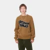 Carhartt WIP Brown Ducks Sweater Hamilton Brown Hot