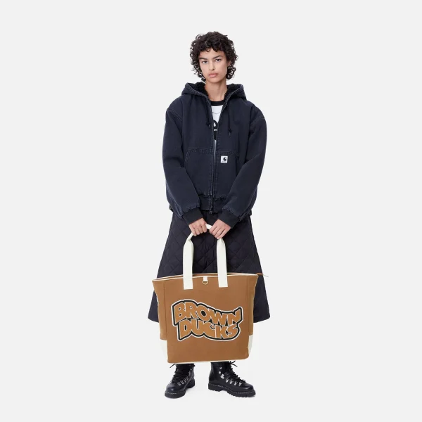 Carhartt WIP Brown Ducks Tote Hamilton Brown / Wax Cheap