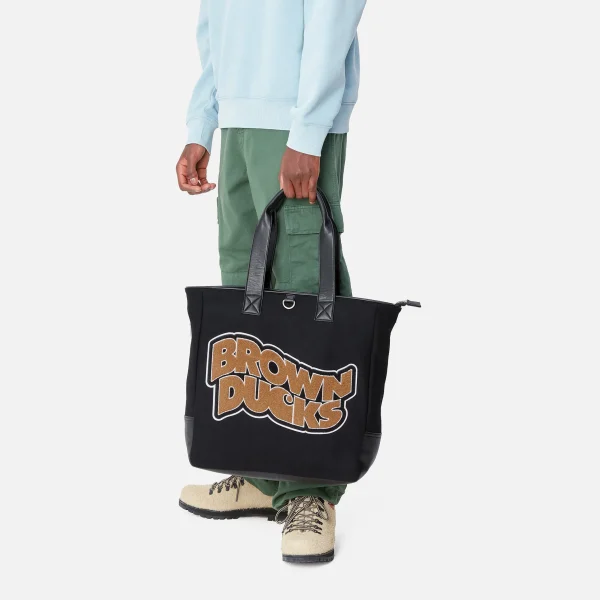 Carhartt WIP Brown Ducks Tote Black / Black New