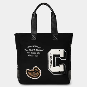 Carhartt WIP Brown Ducks Tote Black / Black New