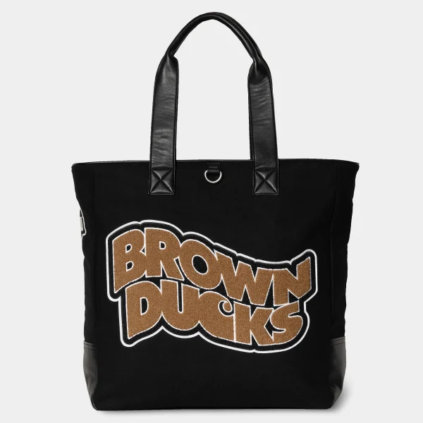 Carhartt WIP Brown Ducks Tote Black / Black New