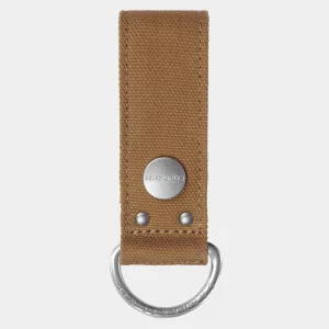 Carhartt WIP Canvas Keyholder Hamilton Brown Best Sale