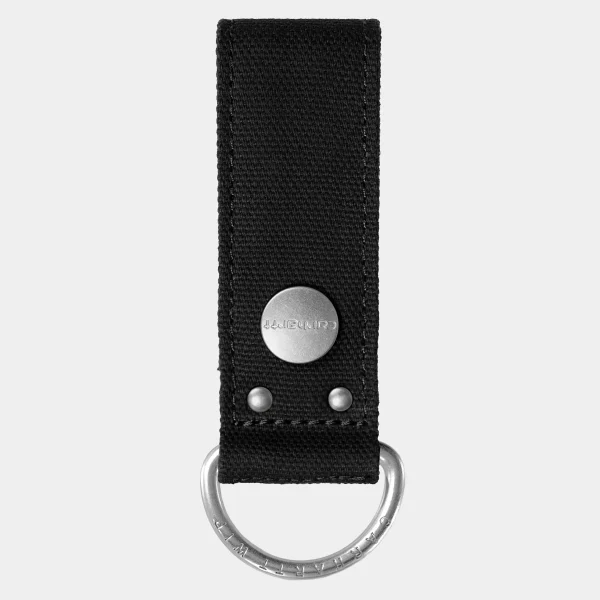 Carhartt WIP Canvas Keyholder Black Flash Sale