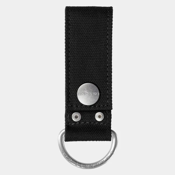 Carhartt WIP Canvas Keyholder Black Flash Sale