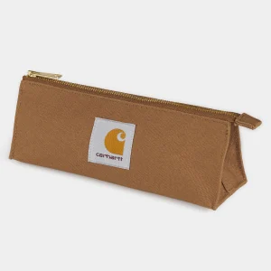 Carhartt WIP Canvas Pencil Case Hamilton Brown Fashion