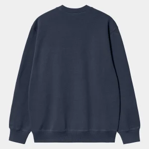 Carhartt WIP Carhartt Sweatshirt Air Force Blue / Malbec Best