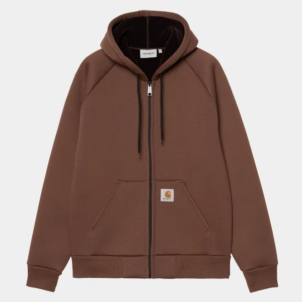 Carhartt WIP Car-Lux Hooded Jacket Offroad / Black New