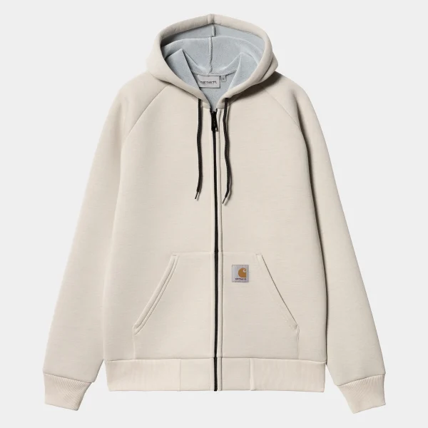 Carhartt WIP Car-Lux Hooded Jacket Moonbeam / Grey Store