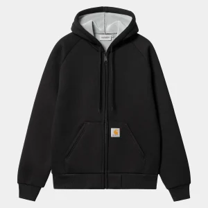 Carhartt WIP Car-Lux Hooded Jacket Black / Grey Store