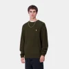 Carhartt WIP Chane Sweater Cypress / Gold Flash Sale